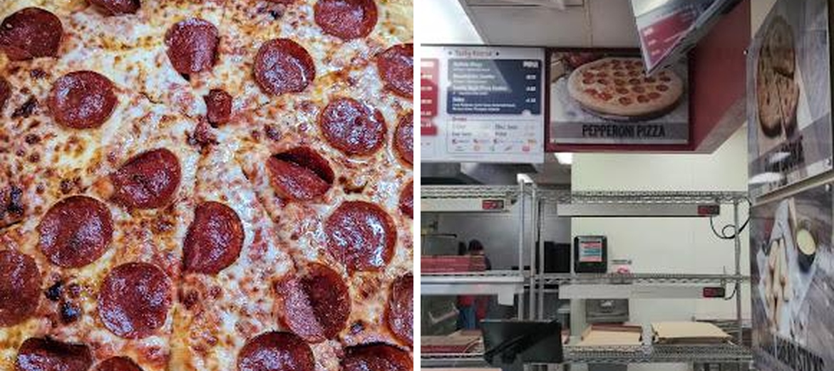 Fast 5 Pizza Menu
